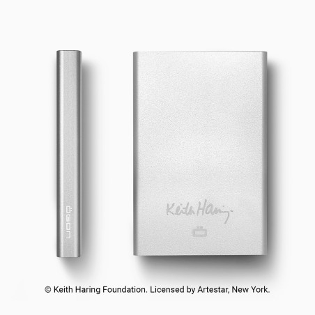 Ogon Slider Compact Card Holder Keith Haring Color