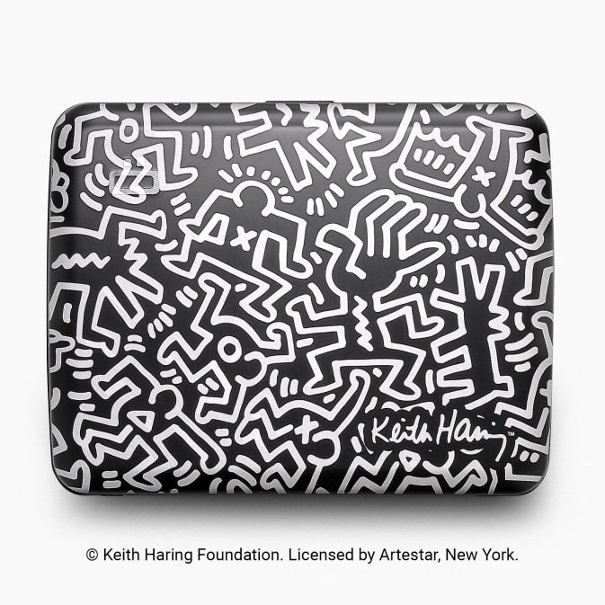 Ogon Keith Haring V2 Large Wallet White