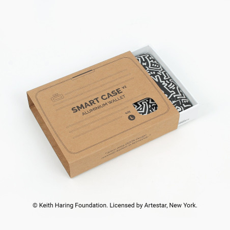 Ogon Keith Haring V2 Large Wallet White