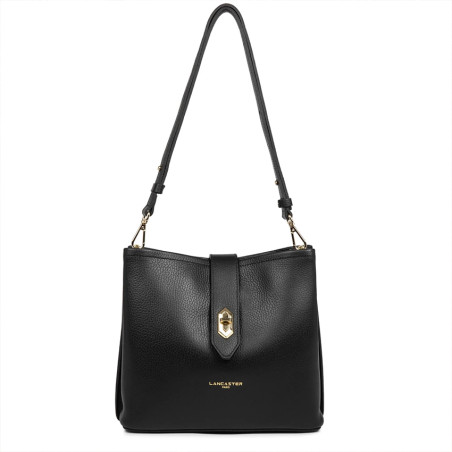 Lancaster Top Double Trotter Bag 470-62 Black In Nude