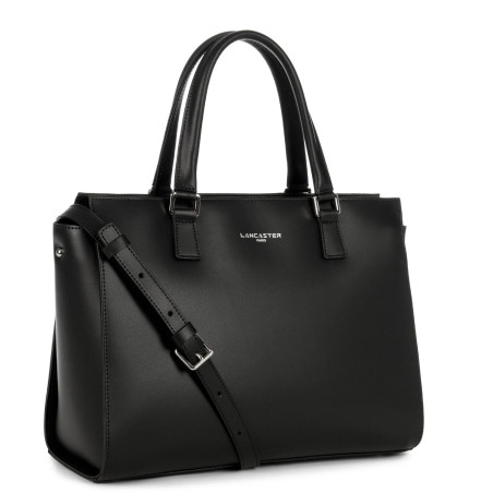 Lancaster Smooth Handbag 437-04 Black