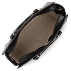 Lancaster Smooth Handbag 437-04 Black