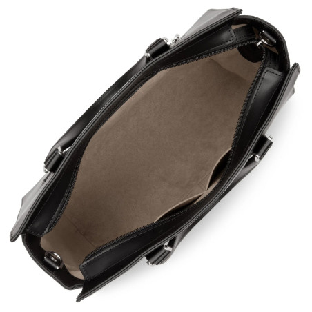 Lancaster Smooth Handbag 437-04 Black