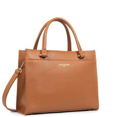 Lancaster Foulonné Double Handbag 470-63 Camel In Orange