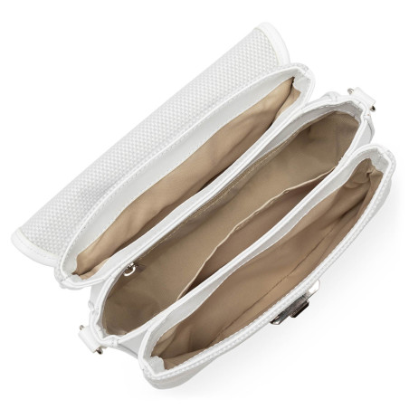 Lancaster Canvas Fia Trolley Bag 531-025 White