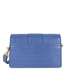 Lancaster Croco Ily Small Trotter Bag Crocodile Leather 531-015 Blue