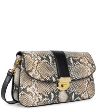 Lancaster Python Fia Double Pouch 531-028 Multi Python