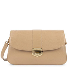 Lancaster Python Fia Double Pouch 531-028 Natural Python