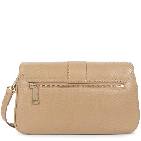Lancaster Python Fia Double Pouch 531-028 Natural Python