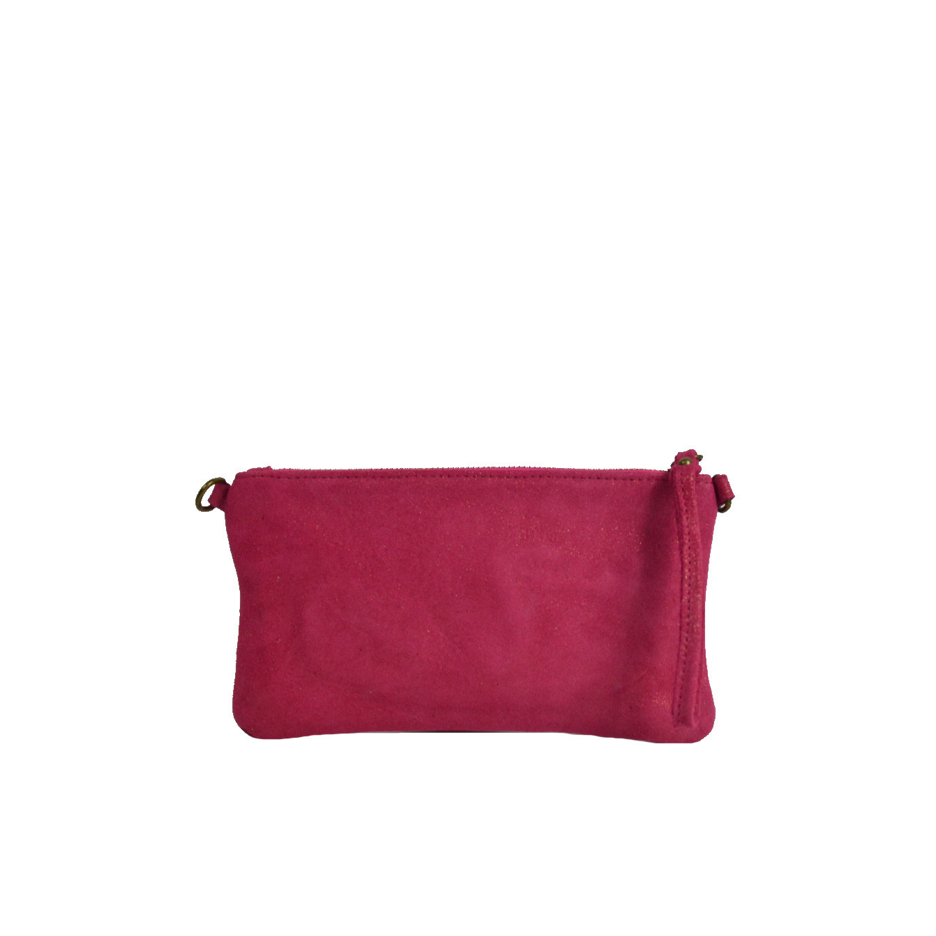 Farfouillette Clutch Wedding Shiny Leather 2002 Fuchsia