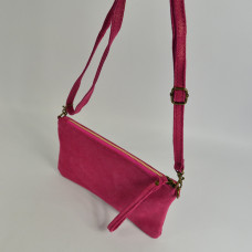 Farfouillette Clutch Wedding Shiny Leather 2002 Fuchsia