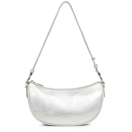 Lancaster Fashion Firenze Half Moon Bag 480-042 White Iris