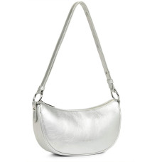 Lancaster Fashion Firenze Half Moon Bag 480-042 White Iris