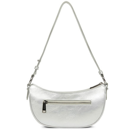 Lancaster Fashion Firenze Half Moon Bag 480-042 White Iris