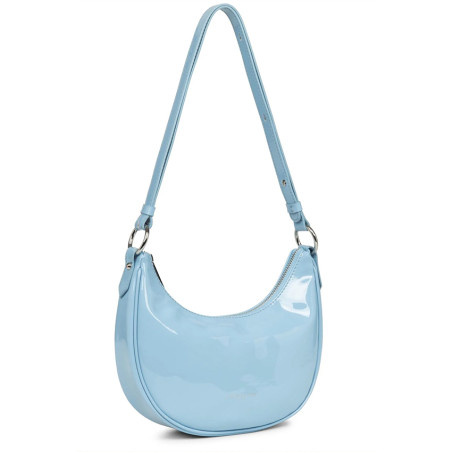 Lancaster Vernis Firenze Hobo Bag 480-106 Sky Blue
