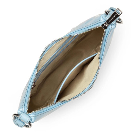 Lancaster Vernis Firenze Hobo Bag 480-106 Sky Blue