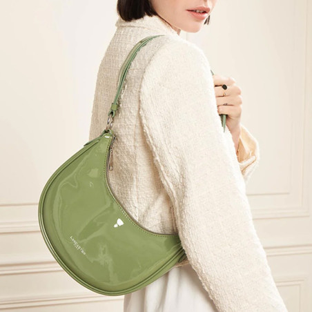 Lancaster Vernis Firenze Hobo Bag 480-106 Jade