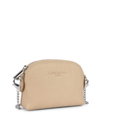 Lancaster Foulonne Double Coin Purse 170-28 Dark Beige