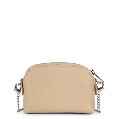Lancaster Foulonne Double Coin Purse 170-28 Dark Beige