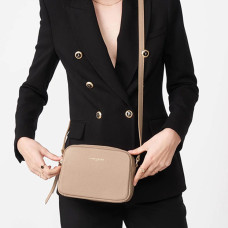 Lancaster Dune Crossbody Bag 529-20 Dark Beige