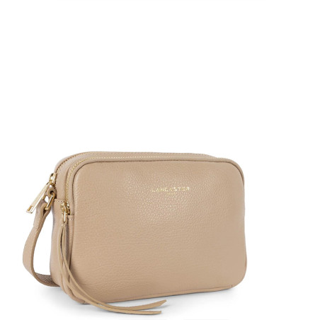 Lancaster Dune Crossbody Bag 529-20 Dark Beige