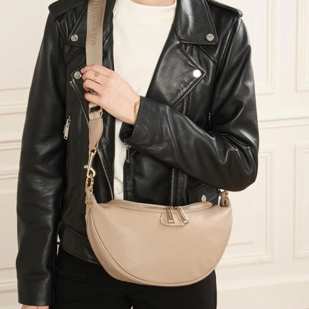 Lancaster Dune Banana Bag 529-85 Dark Beige