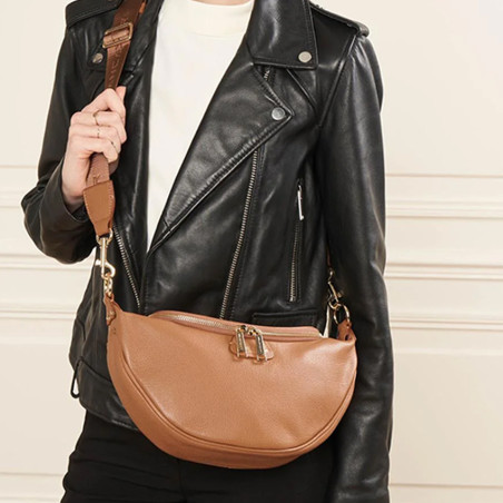 Lancaster Dune Banana Bag 529-85 Camel
