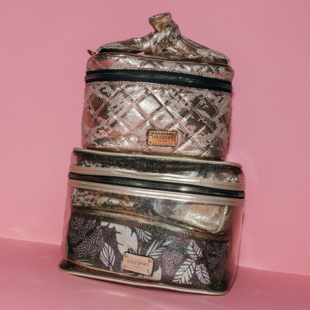 Lollipops Neolia Vanity Makeup Bag Gold