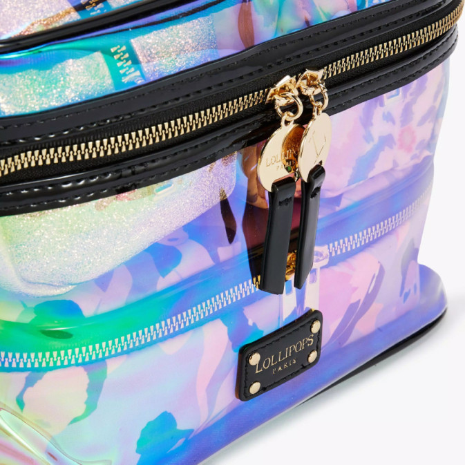 Trousse Cosmétique Rétro UK Multicolore - Marque OUT OF THE BLUE, Synthétique, Neuve étiquetée