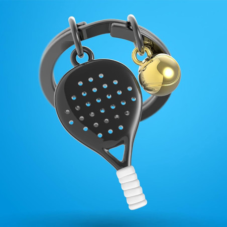 Metalmorphose Padel Keychain