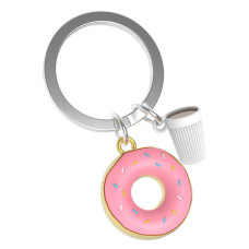 Metalmorphose Donut Keychain