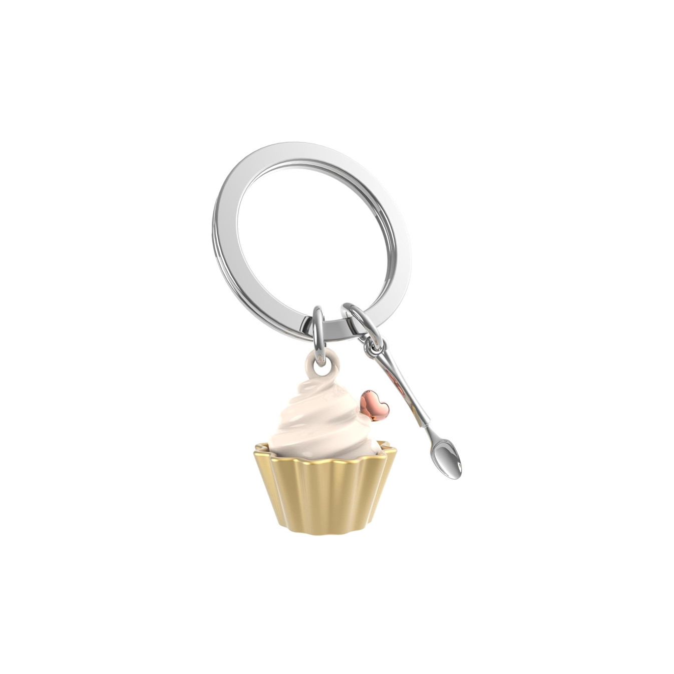 Metalmorphose Cupcake Keychain Vanilla