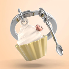 Metalmorphose Cupcake Keychain Vanilla