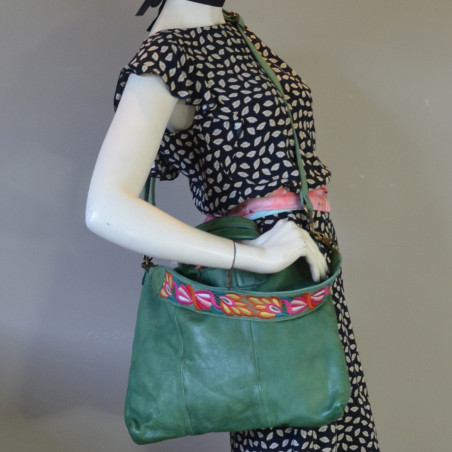 Biba Sumner Shoulder Bag SUM1L Verde