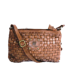 sac bandoulière femme BIBA marron