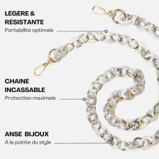 Charlot Ora Smartphone Chain Marble