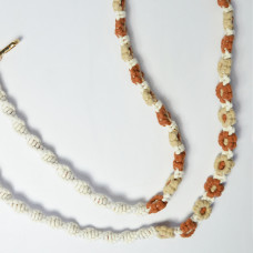 Charlot Smartphone Flower Chain macrame brown