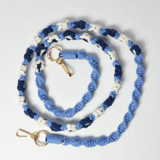 Charlot Smartphone Flower Chain macramé blue