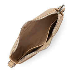 Lancaster Suave Ace Demi Lune Bag 433-28 Dark Beige