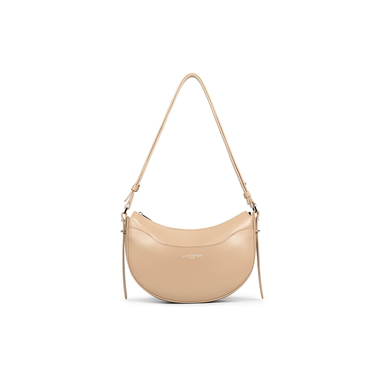Lancaster Suave Ace Demi Lune Bag 433-28 Dark Beige