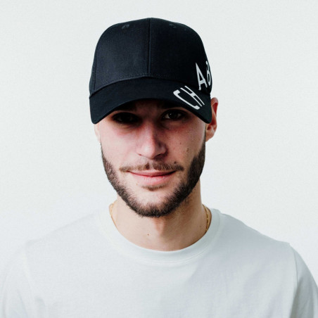 Chabrand Men's Cotton Cap 10021 Black