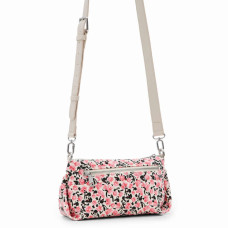 Desigual Fabulosa Baguette Bag Canvas Flowers