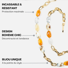 Charlot Ava Smartphone Chain Nude