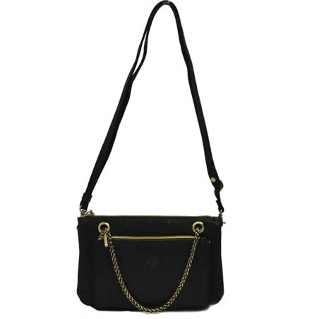 Mila Louise Palom X Small Trotter Bag Black Leather