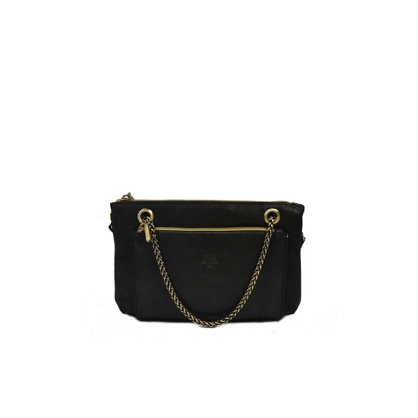 Mila Louise Palom X Small Trotter Bag Black Leather