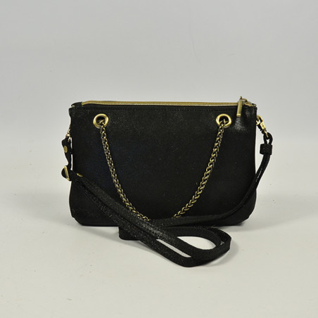 Mila Louise Palom X Small Trotter Bag Black Leather