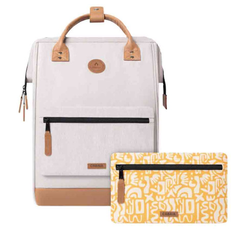 Cabaia Large Arequipa Backpack 15" Beige