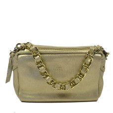 Mila Louise Mama X Sparkle Leather Trotter Bag Opal