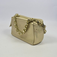 Mila Louise Mama X Sparkle Leather Trotter Bag Opal
