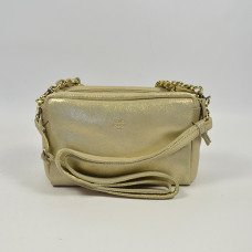 Mila Louise Mama X Sparkle Leather Trotter Bag Opal